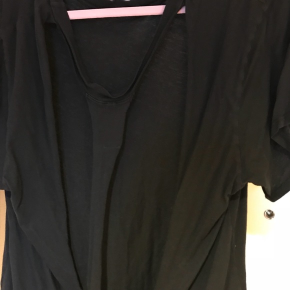 DOLLSKILL Black Backless Cutout Tee - Picture 3 of 5